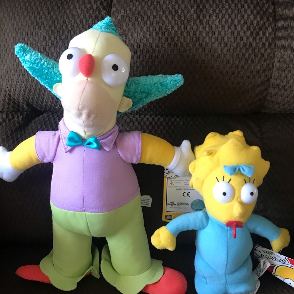 Simpson Maggie & Kristen Clown